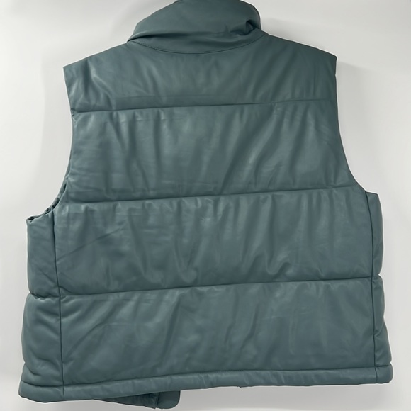 Seven for all mankind, faux, leather vest - Picture 3 of 3